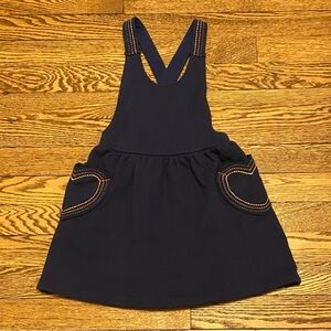 Boden 3-4Y Fleece Heart Pinnie